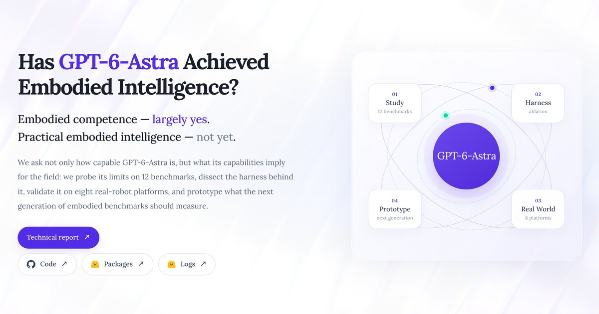 Has GPT-6-Astra Achieved Embodied Intelligence?